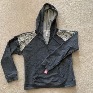 Girls hooded sweatshirt